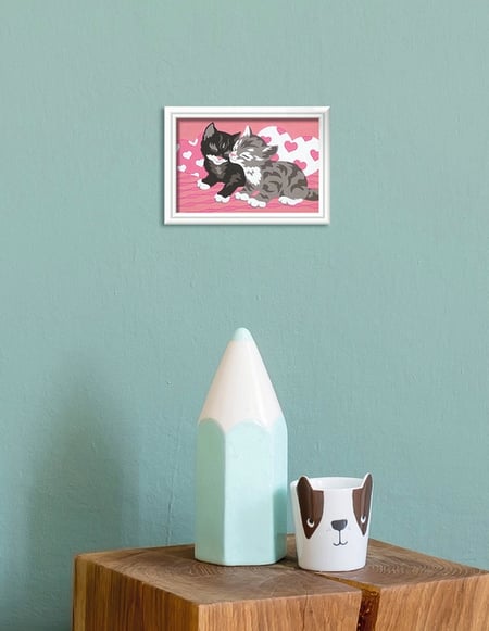 Ravensburger – Numéro d’Art mini format – Adorables chatons – Loisir  créatif – Kit de peinture par numéros – Activité détente et créative – Dès  7 ans