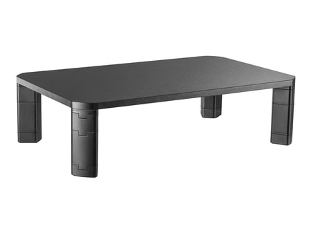 T'nB - Support pour écran à pieds modulables - Noir