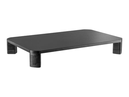 T'nB - Support pour écran à pieds modulables - Noir