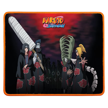 KONIX: Tapis de souris Naruto Shippuden Orange Konix - Vendiloshop