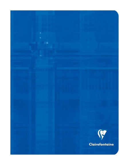1 cahier piqué 17x22 cm - Clairefontaine - 96 pages grands carreaux -  Modèles assortis - Cahiers - Carnets - Blocs notes - Répertoires