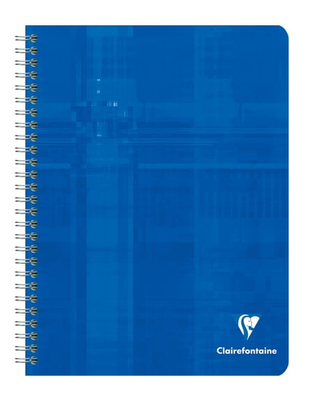 1 Cahier reliure intégrale - 17x22 cm - Clairefontaine - 100 pages grands  carreaux - Modèles assortis - Cahiers - Carnets - Blocs notes - Répertoires