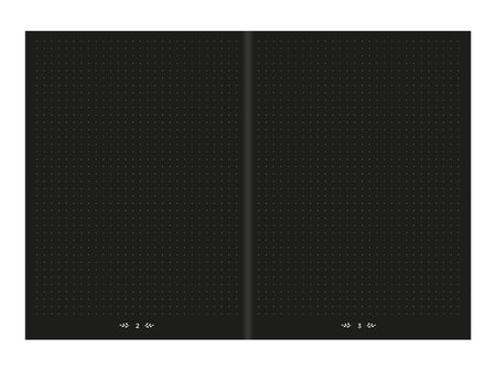 Carnet LIFE JOURNAL (15 x 21) pointillé ''Black Edition'' 237118 par