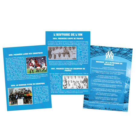 Cahier de textes 2023/2024 - Olympique Marseille CAHIER DE TEXTES - 15 x 21  cm - Quo Vadis - Cahiers de Texte - Agendas scolaires