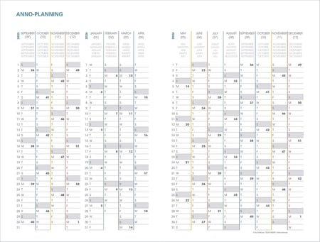 Agenda Scolaire Journalier 2025 2026 - Format A5 - 13 Mois De Productivité - A5 - Avec Stylo