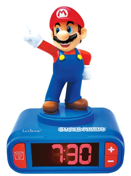 Réveil Super Mario 3D - Lexibook