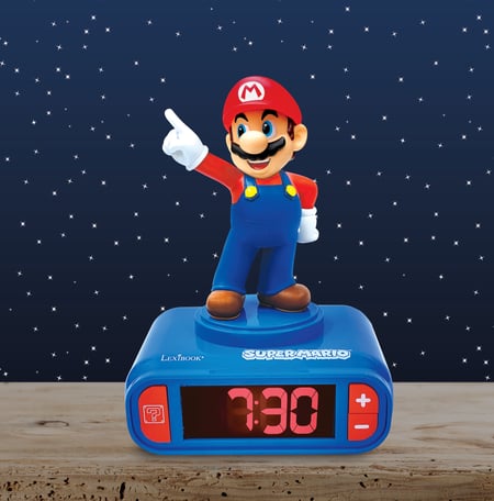 Réveil Super Mario 3D - Lexibook