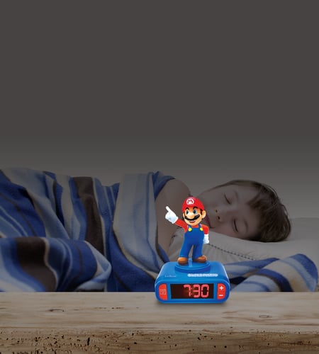 Réveil Super Mario 3D - Lexibook