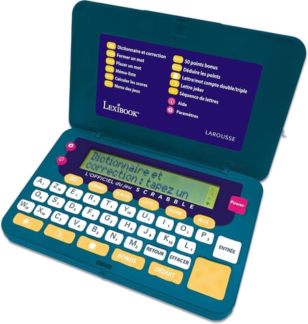 Lexibook SCF-428FR Dictionnaire électronique officiel du jeu de Scrabble