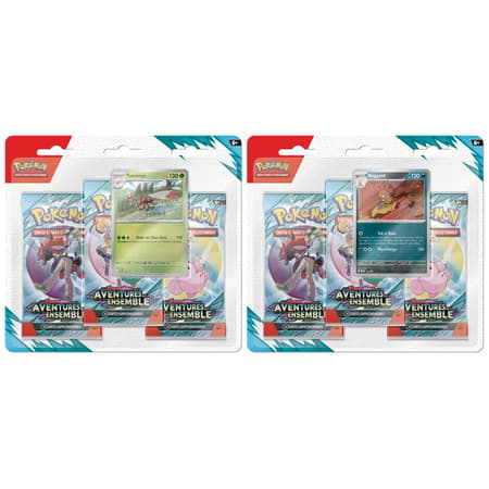 Lot de 3 boosters EV09 Aventures ensemble - Pokémon - Modèles aléatoires - Vendu à l'unité
