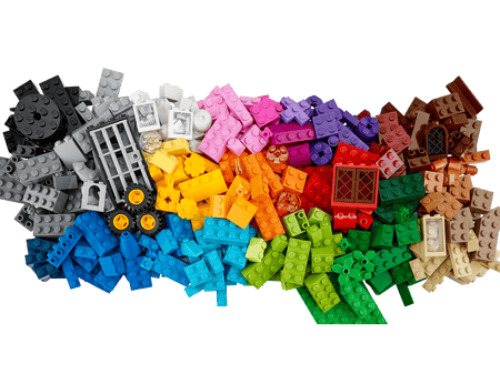LEGO – jeu de construction classique de briques créatives, pour
