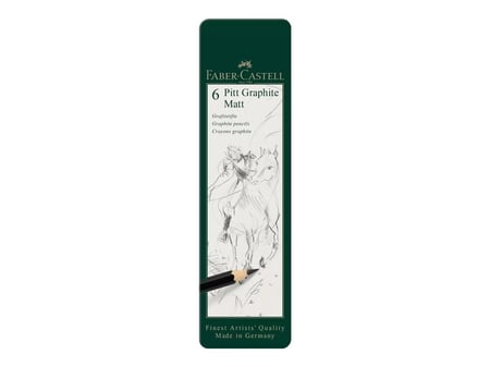 Crayon esquisse noir gras Pitt Faber-Castell chez Rougier & Plé