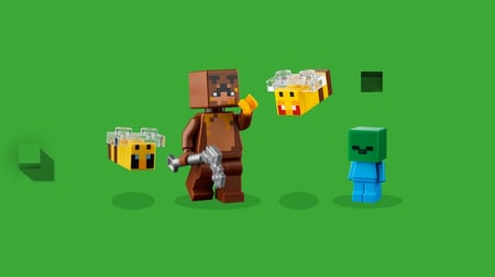 La cabane abeille - LEGO® Minecraft™ - 21241 - Jeux de