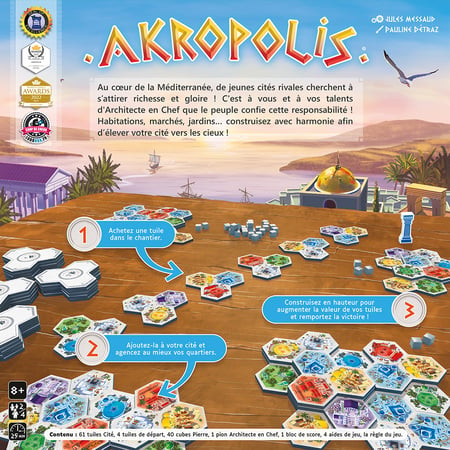 Akropolis (Français) – Aventures Jeux