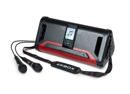 Enceinte Tendance Karaoké Bluetooth® Portable Avec Micro Et Effets