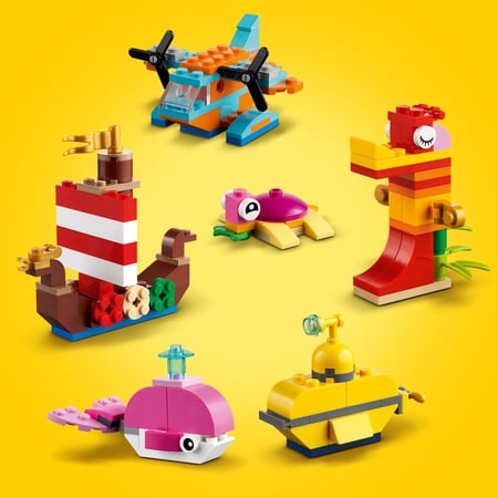 Jeux créatifs dans l'océan - LEGO® Classic - 11018 - Dès 4 ans