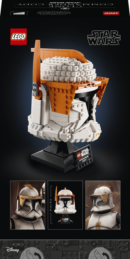 LEGO Star Wars 75350 Le casque du Commandant clone Cody