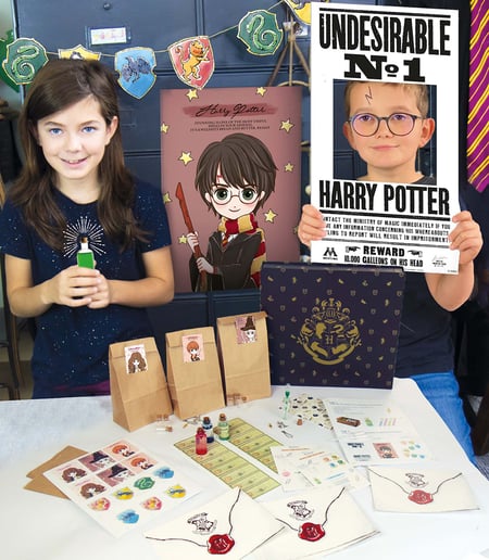Grande Boîte à fête Harry Potter pour l'anniversaire de votre enfant -  Annikids