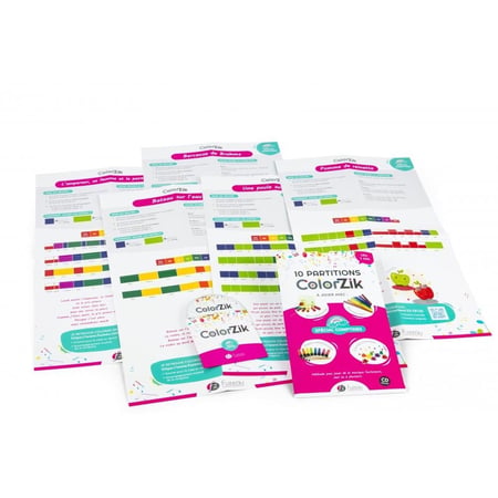 Colorzyk - Spécial comptines - 10 Partitions 