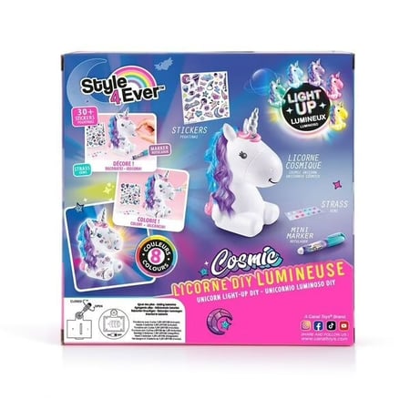 Stylo à bille Licorne lumineuse - Papeterie fantaisie Out of the