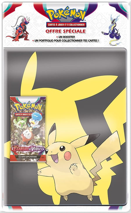 Classeur Pokémon Pikachu - Collection, rangement - Alkarion