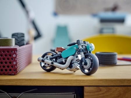 La moto ancienne - LEGO® Creator Expert - 31135 - Jeux de construction