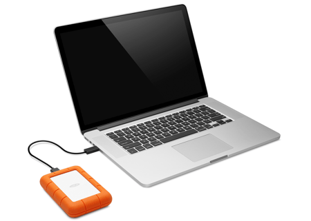 LaCie Rugged Mini 4 To - Disque dur externe 2,5' USB-C