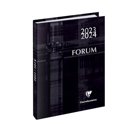 Agenda 1 jour/page Forum Work & After 2022-2023 bleu, ClaireFontaine (10 x  15 cm)
