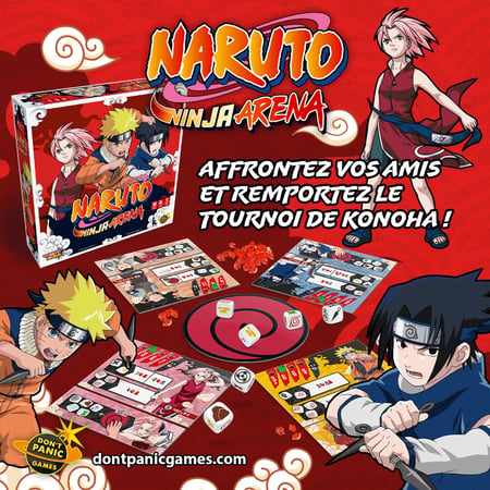 Naruto: Ninja Arena, Board Game