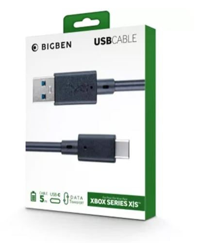 Câble USB Pour Manette Xbox 360 - Charge Et Connexion - Blanc - Neuf - 2 Mètres ?