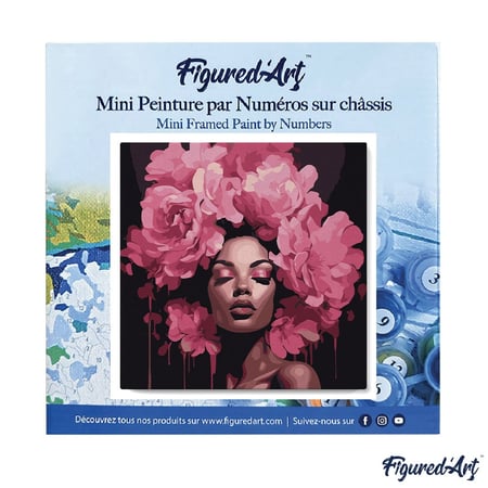 TISHIRON Kit De Peinture Par Numéros Pour Adultes - Peint à La Main