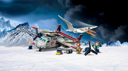 LEGO® 76947 Jurassic World L'Embuscade en Avion du Quetzalcoatlus, Avion  avec Figurines de Dinosaures, dès 7 Ans - Cdiscount Jeux - Jouets