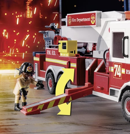 Super camion caserne de pompiers, Apprentissage prescolaire