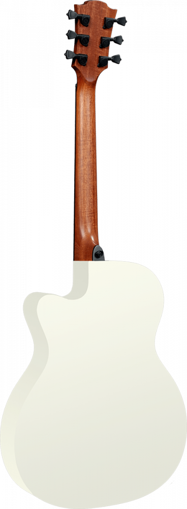 Guitare Folk Electro LAG T118ASCE-IVO Auditorium Cutaway Slim Ivory