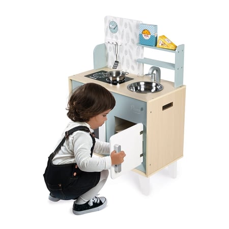 Robot cuisine enfant - Set du petit pâtissier bois pour enfant - Janod