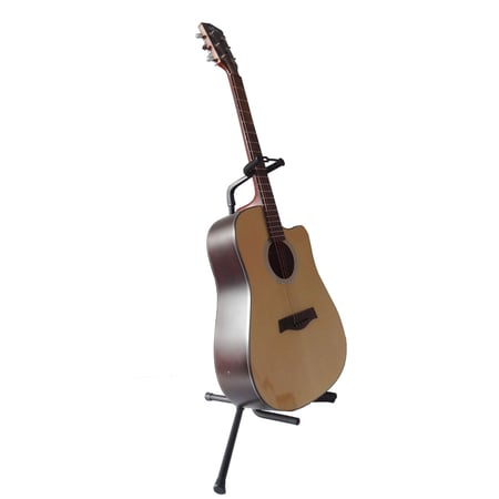 Support De Guitare Trépied CASCHA - Réglable En Hauteur, Pliable - Pour Guitare électrique Et Acoustique