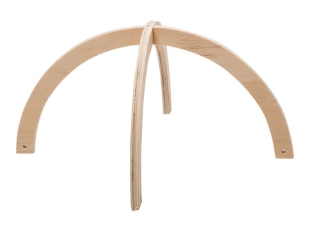 Structure mobile en bois de bambou 'Rayher' 2 arcs de 25 cm (vendue sans  suspensions) - La Fourmi creative