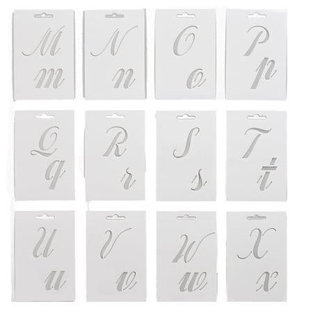 Lettre majuscule de calligraphie A | Impression artistique