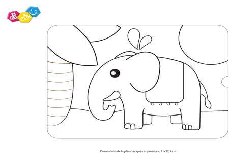 Mon Premier Livre Bébé 18 Mois - Coloriage Éléphant Pour Garçon Et Fille:  Haute Résolution Coloriage Pages