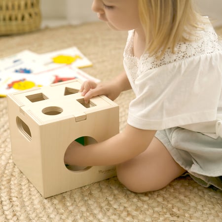 marque generique - Montessori Permanence de L'objet Boîte