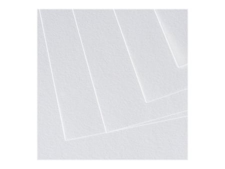 Bloc 50 feuilles dessin blanc - détachables - perforées - A4 - Ethikit
