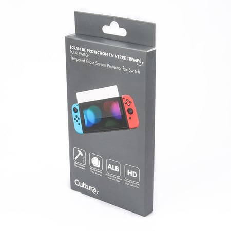 Vitre de protection en verre trempé - Nintendo Switch - TM Concept®