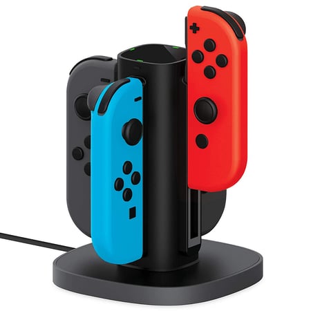 axGear Chargeur de manette pour Nintendo Switch et Joy-con