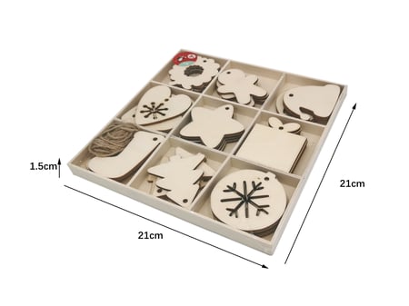 Décorations De Noël En Bois : Des Rondins Imprimés Pour Un Sapin Unique
