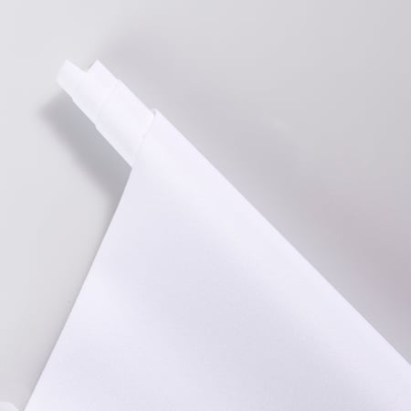 Tissu flex thermocollant Blanc mat 20 x 25 cm - Ki-Sign ref 196001