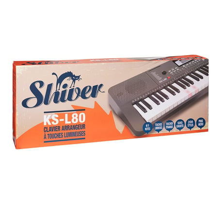 Shiver - KS-L80 - Clavier arrangeur à touches lumineuses - Clavier