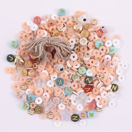 Kit créatif perles, Animaux, menthe-bleue - Souza - Nature & Bambins