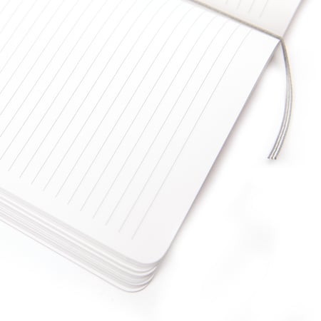 Carnet A5 Ligné Color Pop - 128 Pages - Couverture Rigide Soft Touch - Format 214x155 Mm - Avec élastique Et Signet