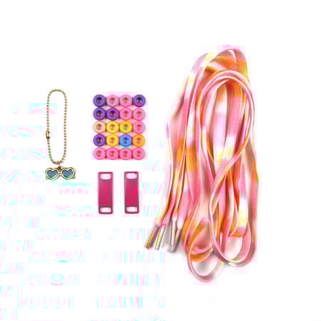 Set de lacets décoration basket Créalia – Multicolore