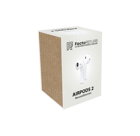 AirPods 2ème génération - Reconditionnés - Ecouteurs